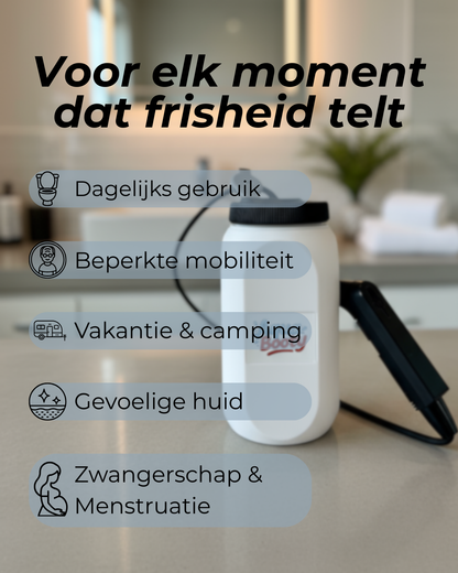 AquaBooty Montagevrij Bidet