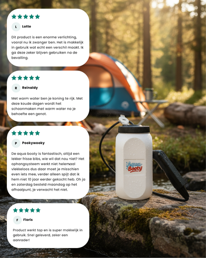 AquaBooty Montagevrij Bidet