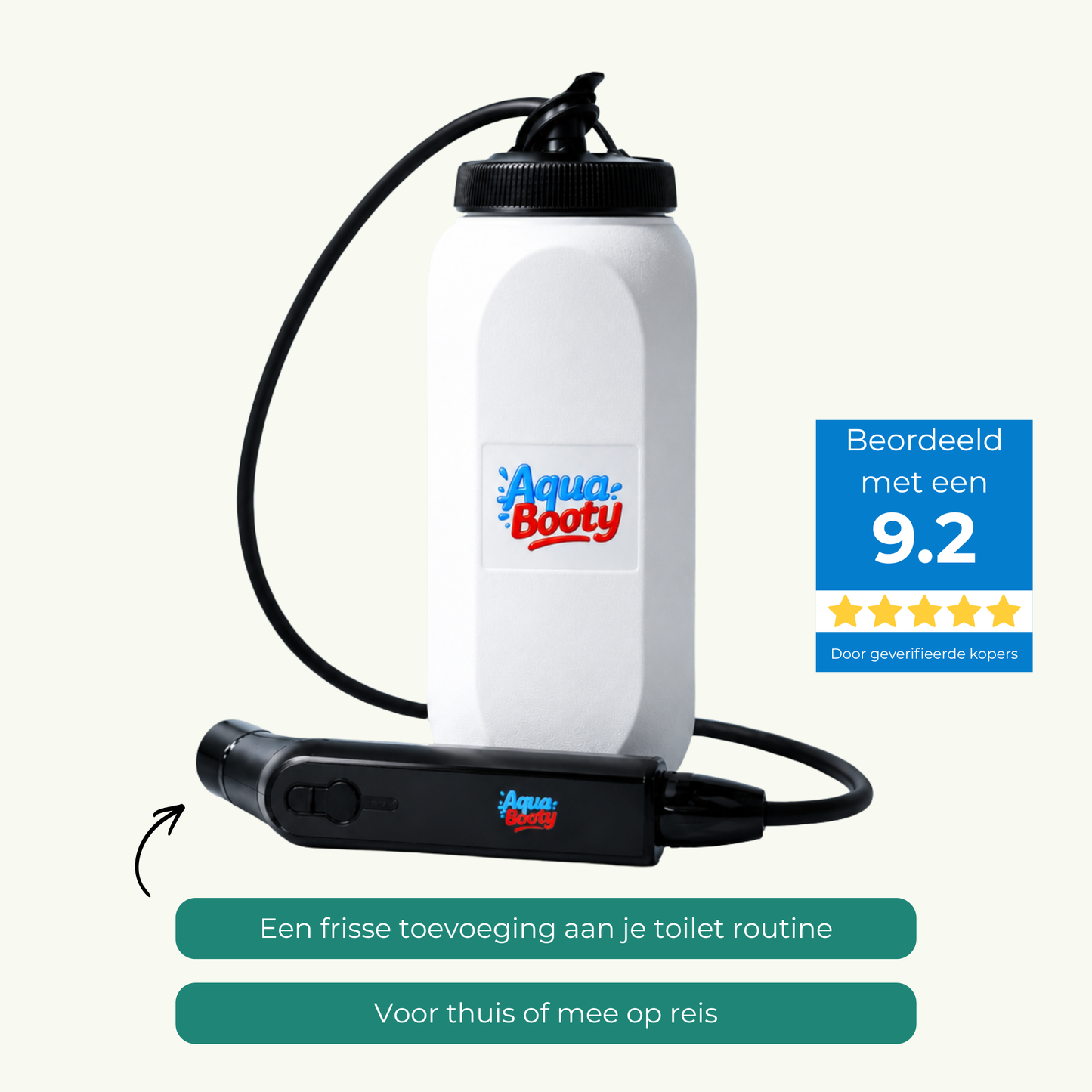 AquaBooty Montagevrij Bidet
