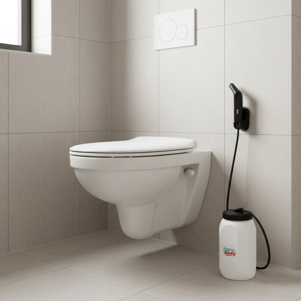 AquaBooty Montagevrij Bidet
